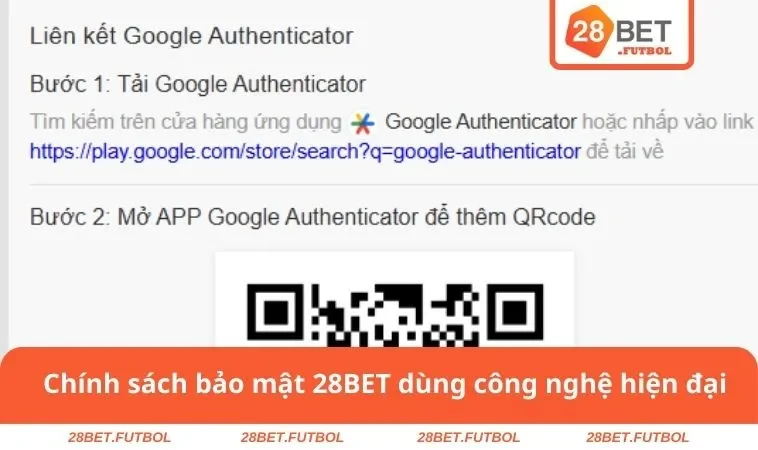 Chính sách bảo mật 28BET dùng công nghệ hiện đại